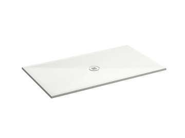 H2 140x80 - Ceramic shower tray by GSI ceramica - view 2